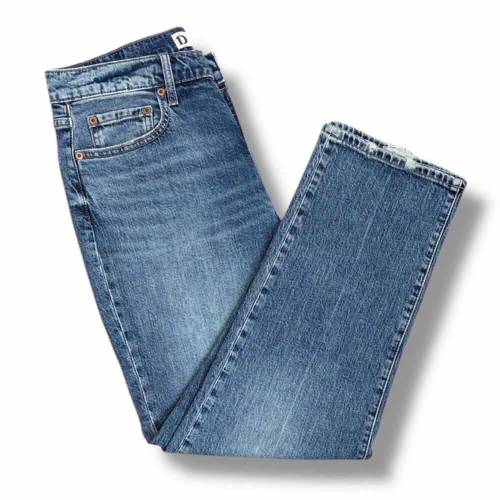 NWT Daze Denim Straight Up High Rise Women's 29 Jeans in Stunner Medium Wash